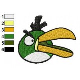 Angry Birds Embroidery Design 15